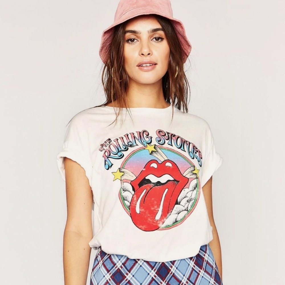 Daydreamer Rolling Stones Boyfriend Tee